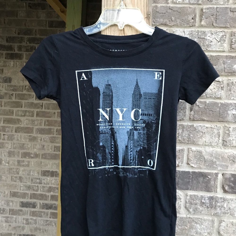 Aéropostale Black T-Shirt